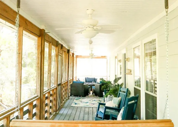 Full Of Faith Retreat- Morgan, Al -beachside Minutes From Gulf But Nestled In The Peaceful Woods! *